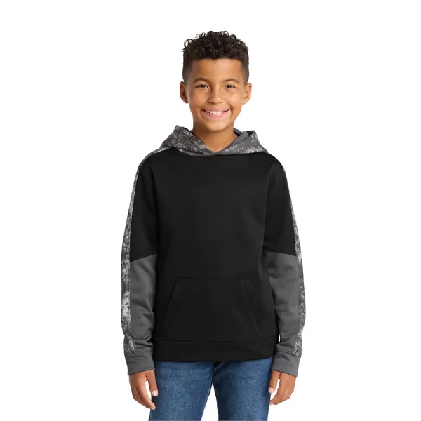 Sport-Tek Youth Sport-Wick Mineral Freeze Fleece Colorblo...