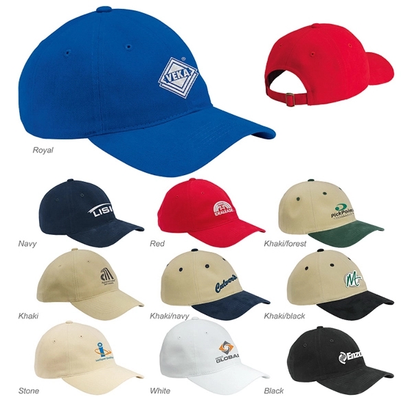 Sportsman Heavy Brushed Twill Cap
