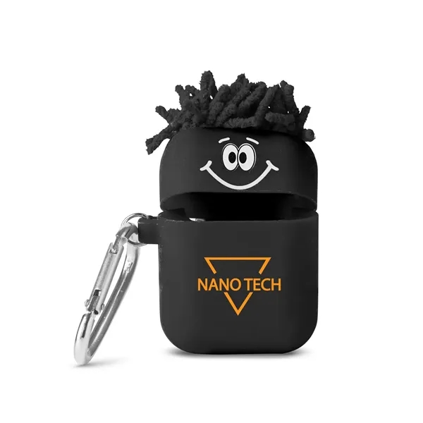 MopToppers Silicone Earbud Case With Carabiner