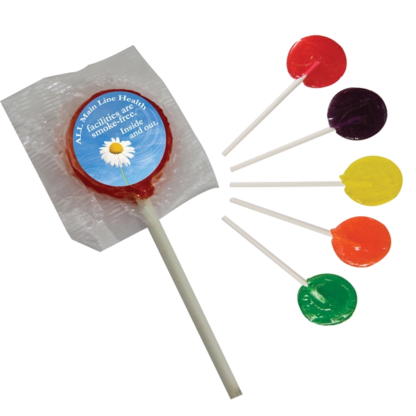 Lollipop w/ Round Label