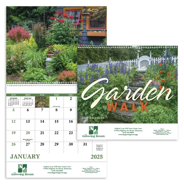 Good Value™ Garden Walk - Spiral Calendar
