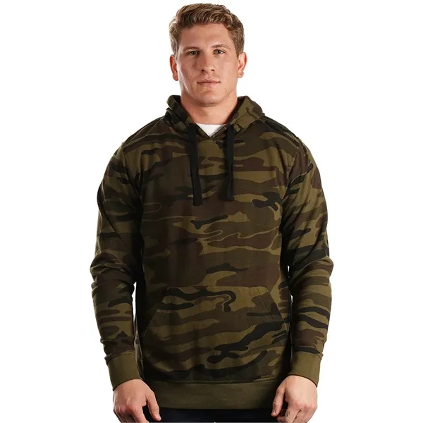 Burnside Men's Enzyme-Washed French Terry Hooded Sweatshirt