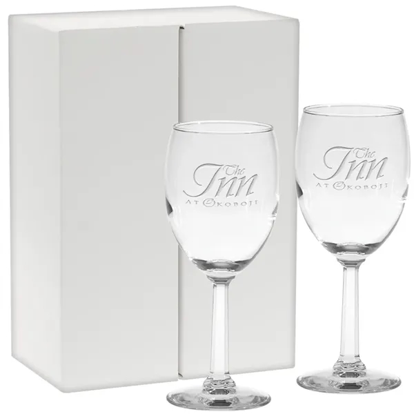 Napa Valley Wine Gift Set - Etched