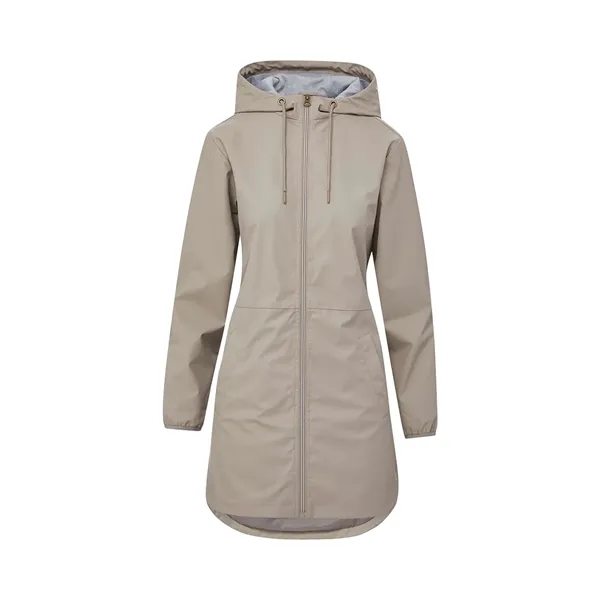 MV Sport Women's Vintage Hooded Rain Jacket