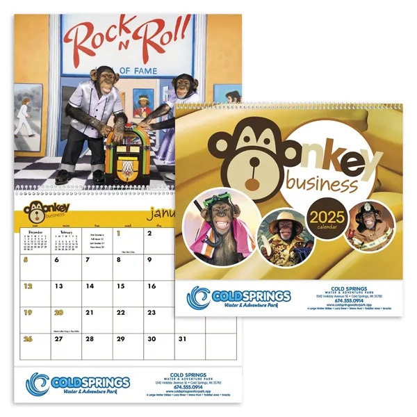 Triumph® Calendars Monkey Business Calendar