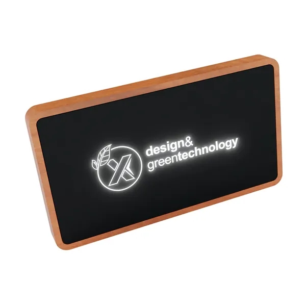 SCX Innovative Design™ Maple Wood Wireless Power Bank 500...
