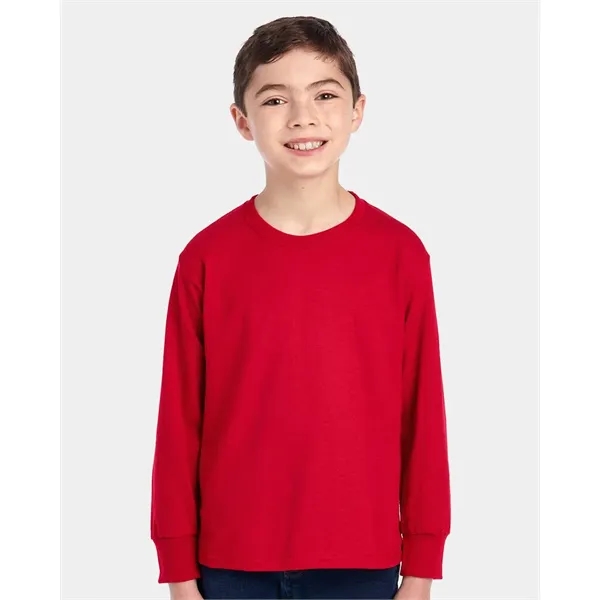 JERZEES Youth Dri-Power® Long Sleeve 50/50 T-Shirt