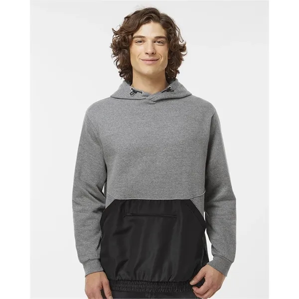 MV Sport Unisex Mixed Media Hooded Sweatshirt