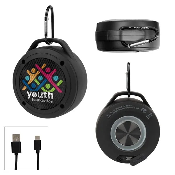 Water Resistant Speaker Carabiner 2.0