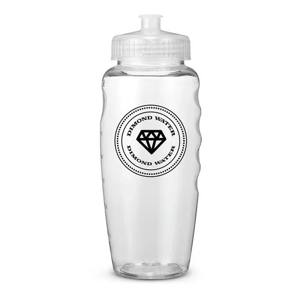 USA Made 30 oz Polyclear Gripper Water Bottle