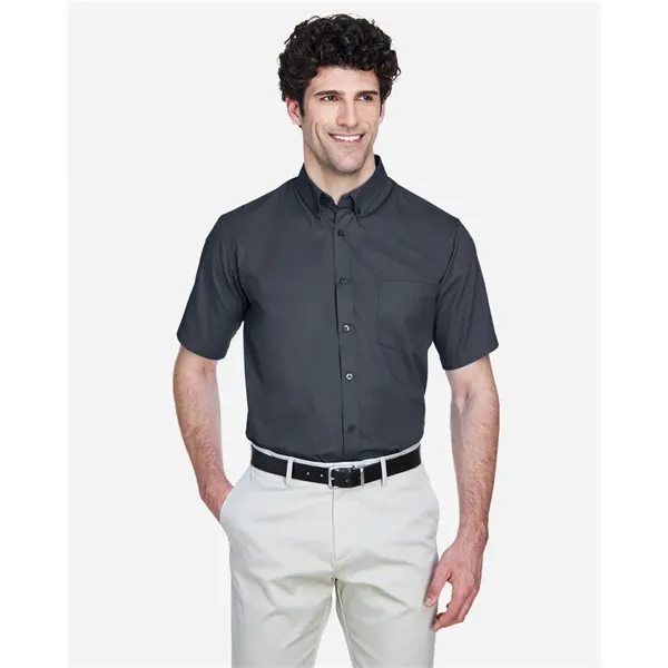 CORE365 Men's Optimum Short Sleeve Twill Dress Shirt
