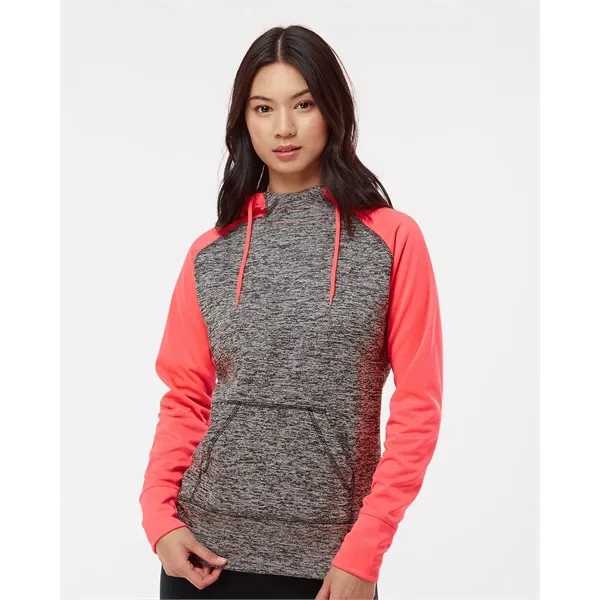 J. America Women's Colorblocked Cosmic Fleece Hooded Swea...