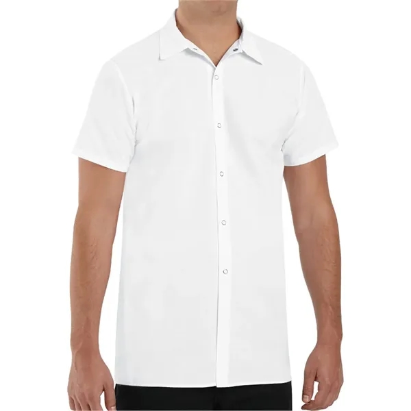 Chef Designs Poly/Cotton Cook Shirt Longer Length