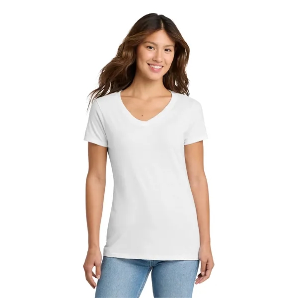 Port & Co Women's Fan Favorite V-Neck Tee.