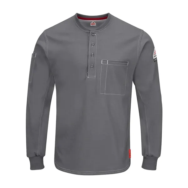 Bulwark Men's iQ Series® Plus Long Sleeve Henley