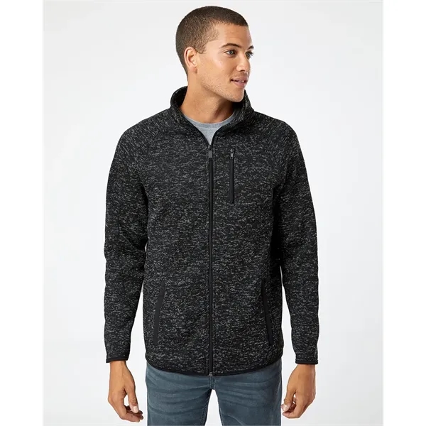 Burnside Men's Sweater Knit Jacket