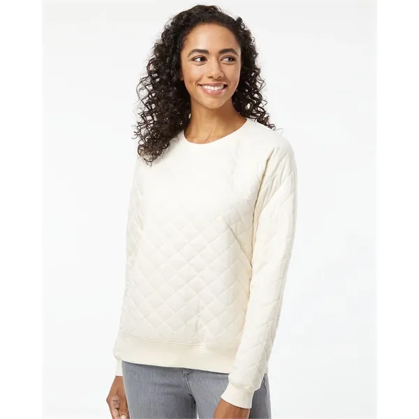 Boxercraft Women's Quilted Crewneck Pullover