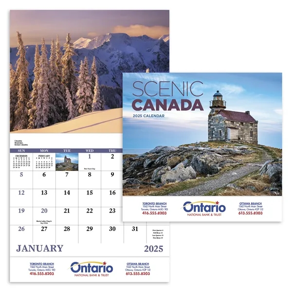Good Value™ Scenic Canada - Stapled Calendar