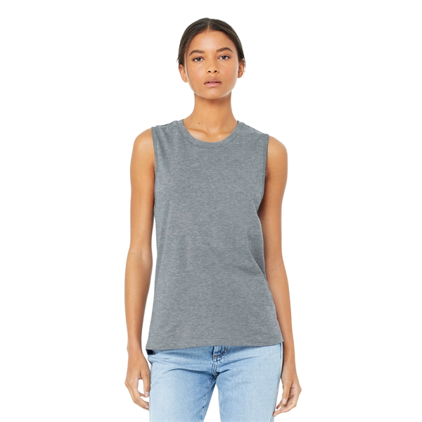 BELLA+CANVAS Women's Jersey Muscle Tank.