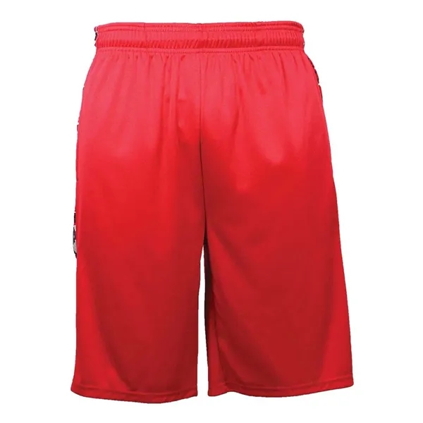 Badger Youth Digital Camo Panel Shorts