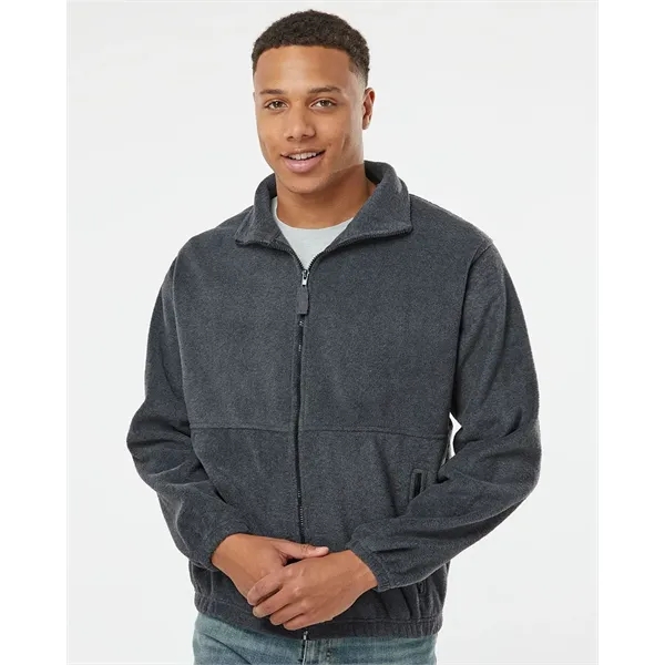 Burnside Men's Polar Fleece Full-Zip Jacket
