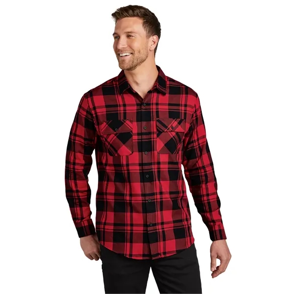 Port Authority Plaid Flannel Shirt.