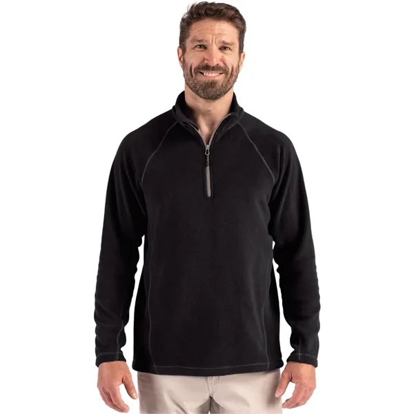 Clique Powder Recycled Fleece Mens Quarter Zip Pullover