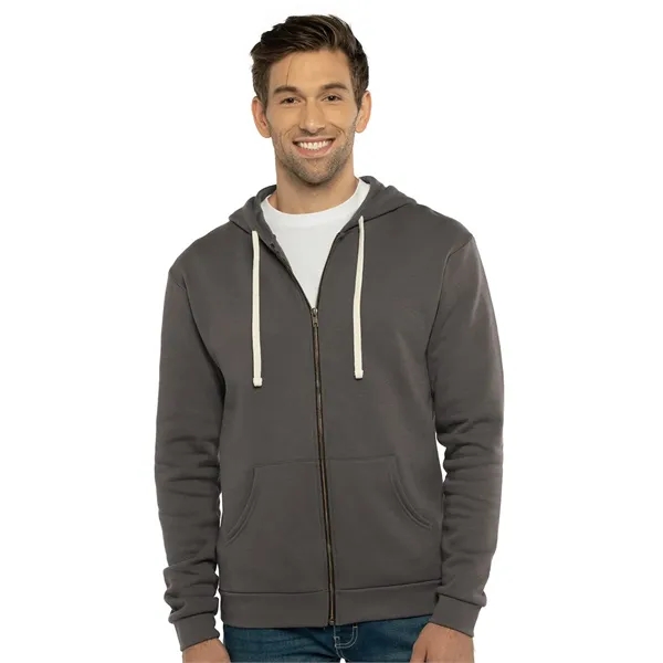 Next Level Unisex Santa Barbara Full-Zip Hoodie Sweatshirt