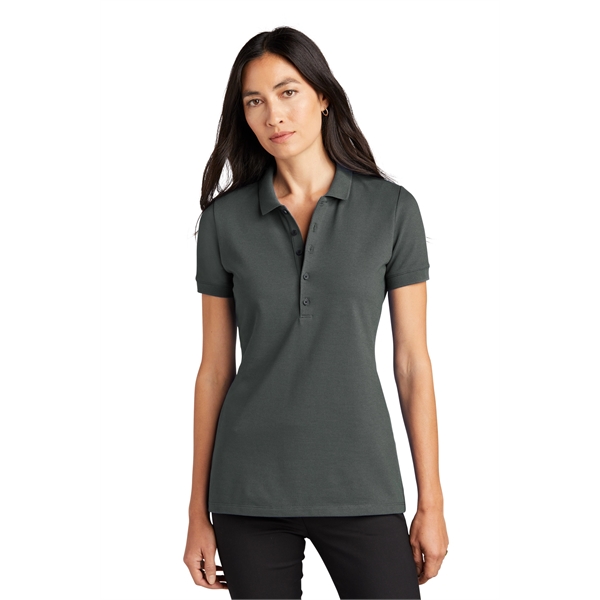 Mercer+Mettle Women's Stretch Heavyweight Pique Polo