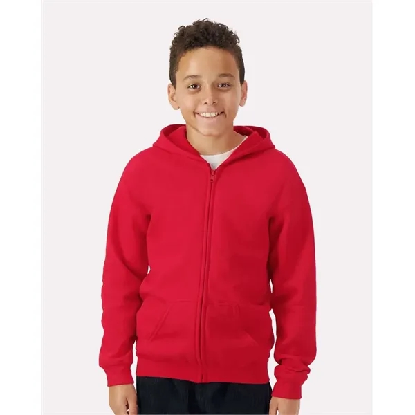Gildan Youth Heavy Blend™ Full-Zip Hooded Sweatshirt