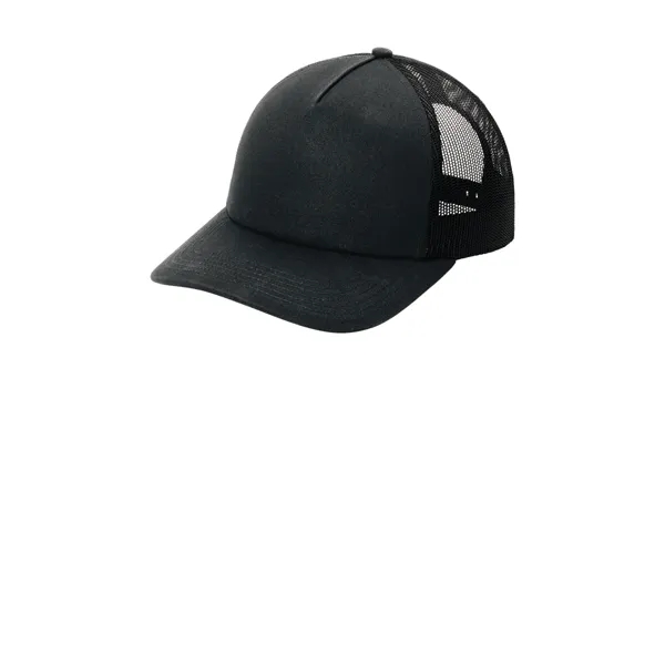 Port Authority Low-Profile Snapback 5-Panel Trucker Cap