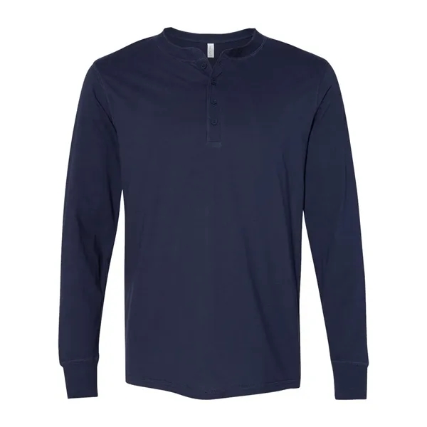 BELLA + CANVAS Men's Jersey Henley