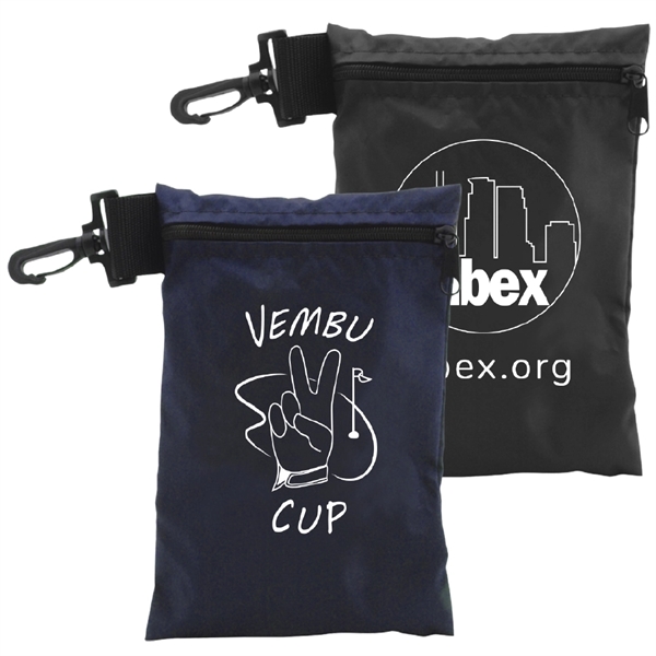 Golfer's Pal Zippered Valuables Pouch