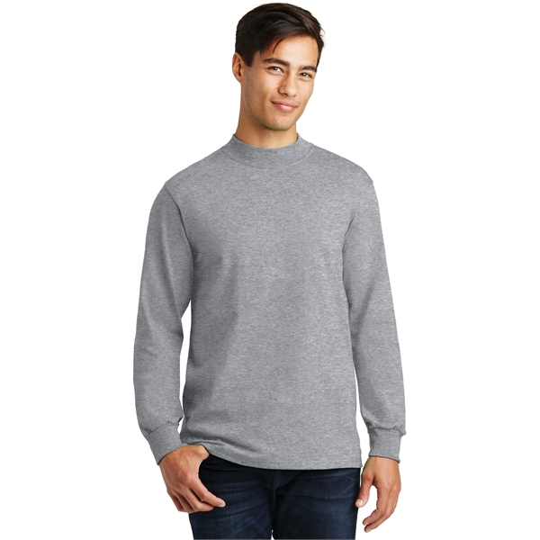 Port & Co Essential Mock Turtleneck.