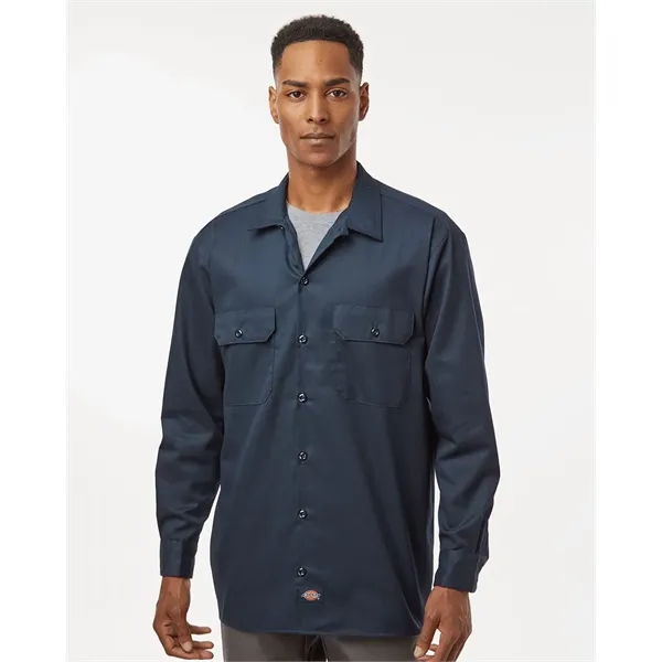 Dickies Men's Tall Long Sleeve Work Shirt