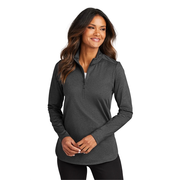 Port Authority Women's C-FREE Double Knit 1/4-Zip