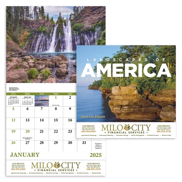Good Value™ Landscapes of America - Stapled Calendar