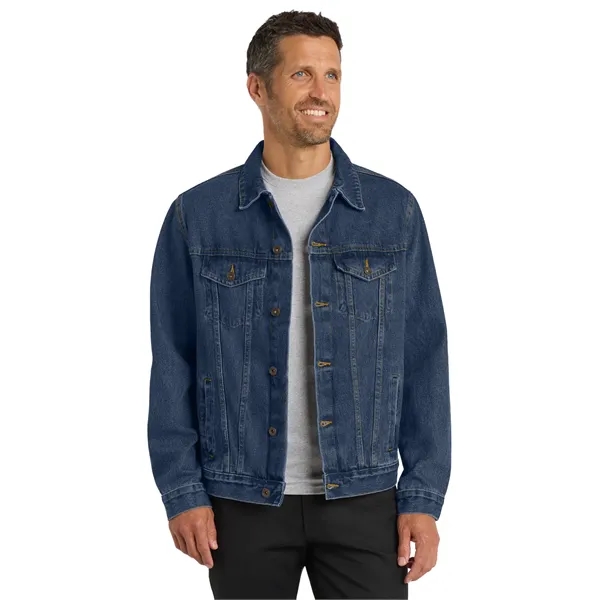 Port Authority Denim Jacket.