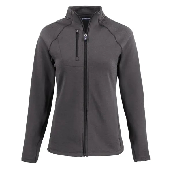 Cutter & Buck Peshastin Fleece Recycled Womens Full Zip J...