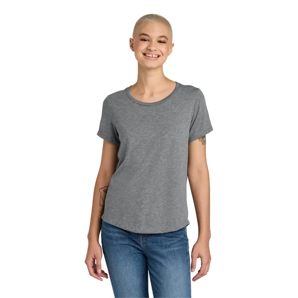 Allmade Women's Relaxed Tri-Blend Scoop Neck Tee