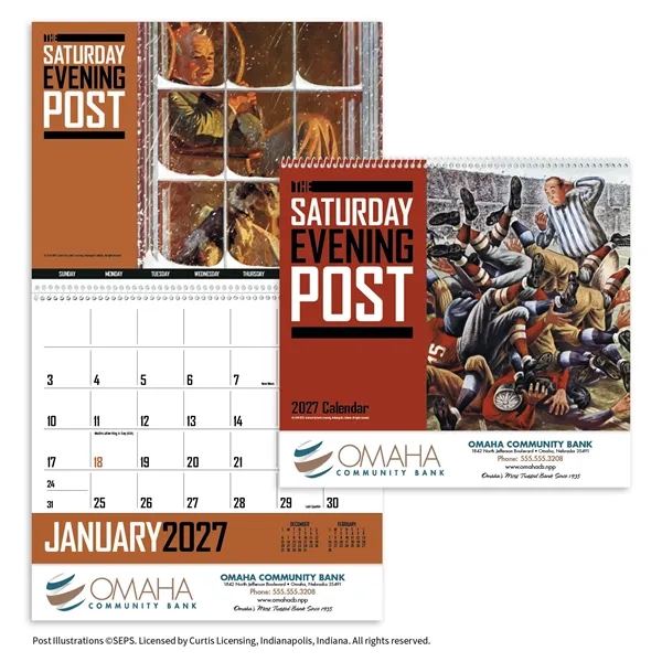 Triumph® Calendars The Saturday Evening Post