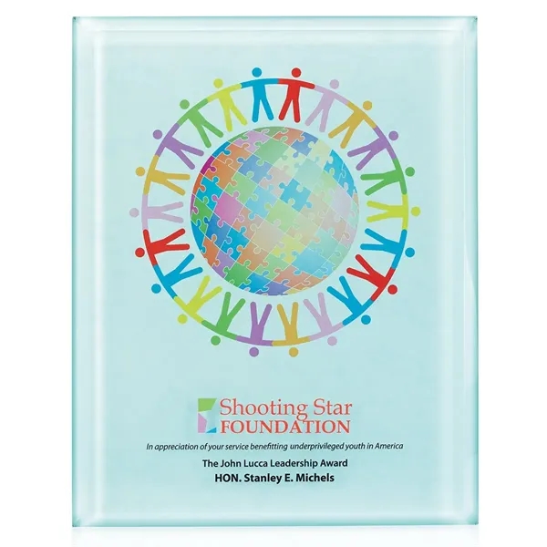 JAFFA® Radiant Trillinnium Award Plaque-8"x10"