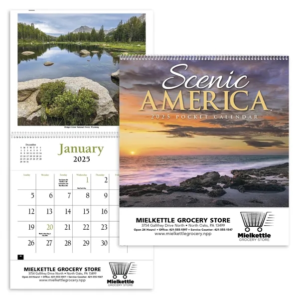 Products Scenic America® Pocket Calendar