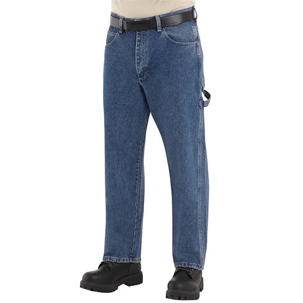 Bulwark Men's Extended Sizes Flame Resistant Pre-Washed D...