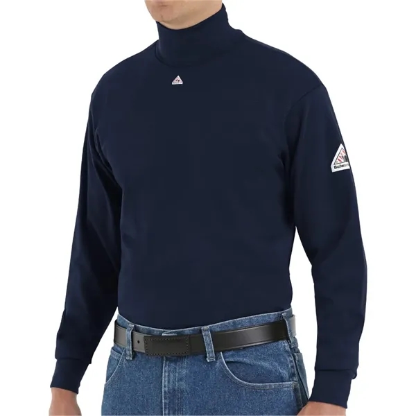 Bulwark Men's Tagless Mock TurtleNeck - EXCEL FR