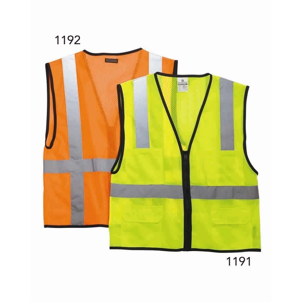 Kishigo Unisex Economy Mesh 6-Pocket Vest