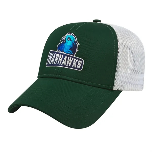 Cap America Two-Tone Trucker Mesh Back Cap