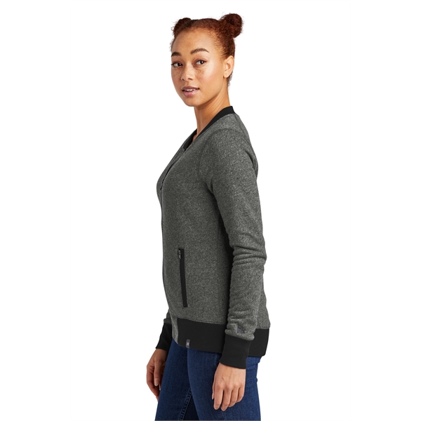 New Era Women's French Terry Baseball Full-Zip.