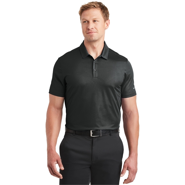 Nike Dri-FIT Embossed Tri-Blade Polo.