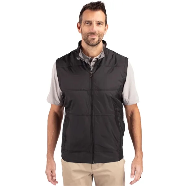 Cutter & Buck Stealth Hybrid Quilted Mens Big and Tall Wi...